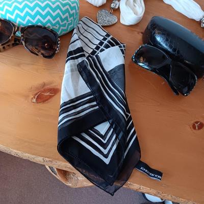 BRIGHTON AND OTHER SCARF, SIMPLY VERA & MONTANA WEST SUNGLASSES