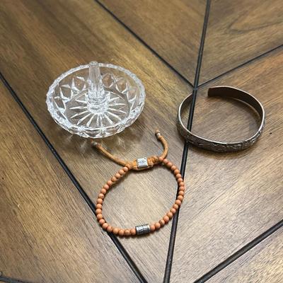 Ring holder and bracelets