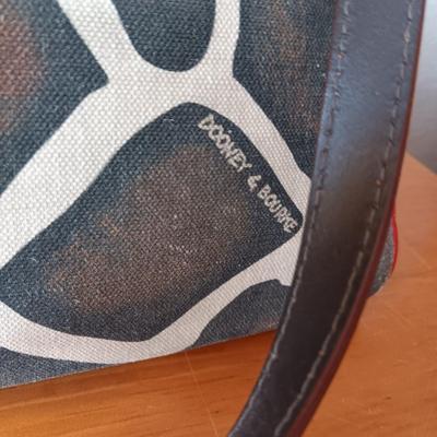 DOONEY & BOURKE CANVAS PURSE AND A BRIGHTON PURSE
