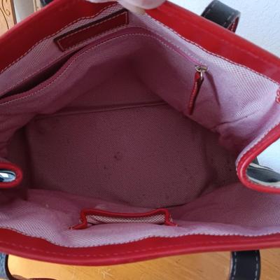 DOONEY & BOURKE CANVAS PURSE AND A BRIGHTON PURSE