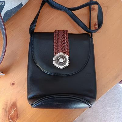 DOONEY & BOURKE CANVAS PURSE AND A BRIGHTON PURSE
