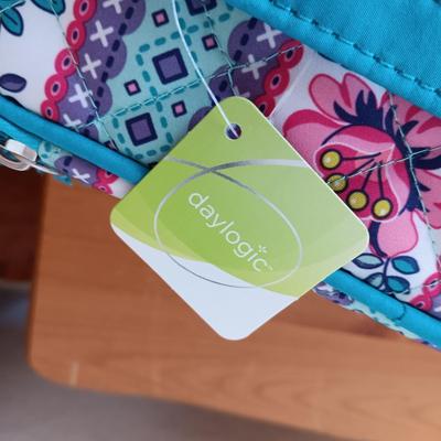 A SWEET SILVER PURSE, CLOTH WALLET AND MAKEUP BAG