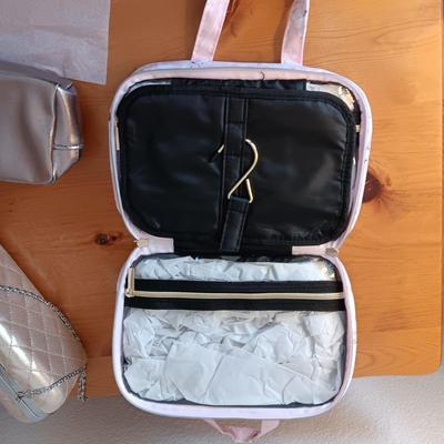 YUMI KIM TRAVEL ORGANIZER, CLUTCH OR SHOULDER PURSE, SUNGLASSES AND SMALL ZIPPERED BAG