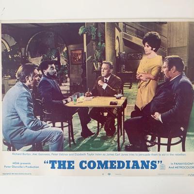 The Comedians original 1967 vintage lobby card