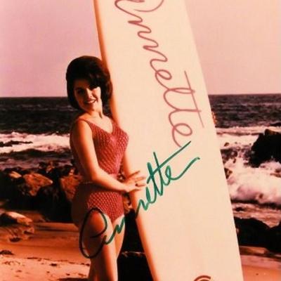 Annette Funicello signed photo 