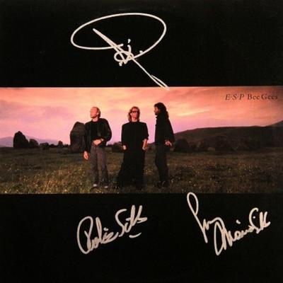 Bee Gees signed E.S.P. album