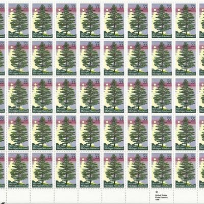 Michigan Statehood Stamps