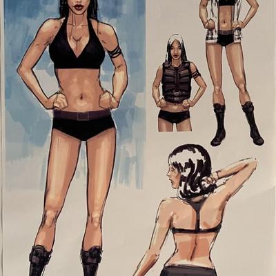 Lara Croft Tomb Raider Paramount Pictures concept art