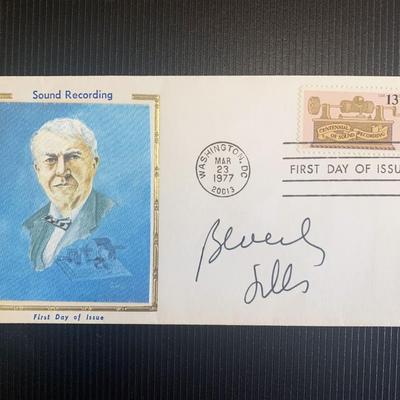 Beverly Sills signed first day cover