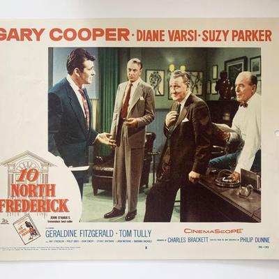 10 North Frederick 1958 vintage lobby card