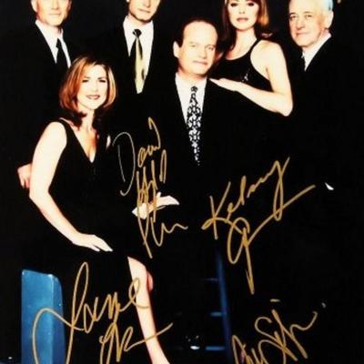 Frasier signed cast promo photo 