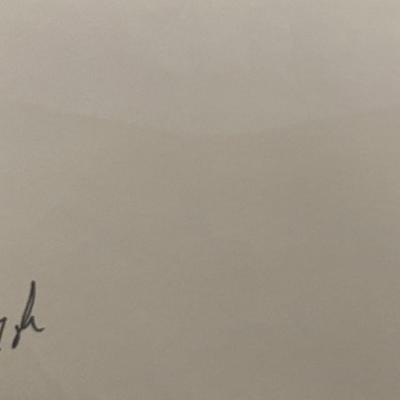 NASA Payload Specialist James Pawelczyk original signature