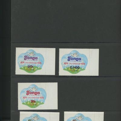 Tonga 1974 UPU Centenary Airmail Stamps