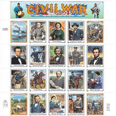 Civil War Stamps