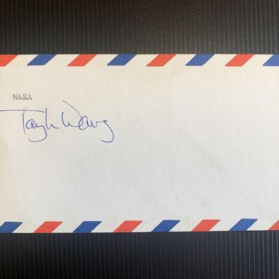Taylor Gun-Jin Wang signed first day cover