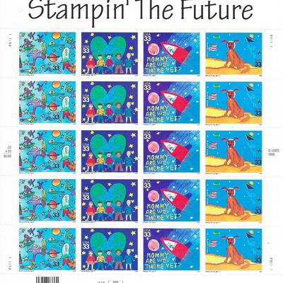 Stampin' The Future USA Stamp Sheet
