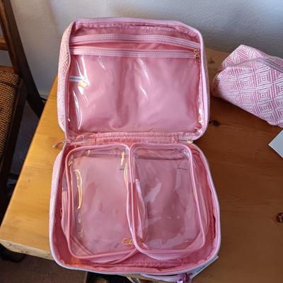 NEW VERA BRADLEY MAKEUP BAG & ITS JUDY TIME TRAVEL ORGANIZER AND BAG