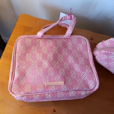 NEW VERA BRADLEY MAKEUP BAG & ITS JUDY TIME TRAVEL ORGANIZER AND BAG
