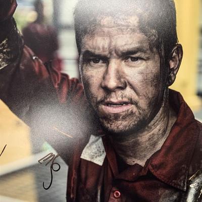 Mark Wahlberg signed photo