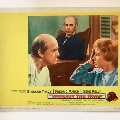 Inherit the Wind 
original 1960 vintage lobby card