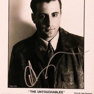 Andy García signed Untouchables promo photo 