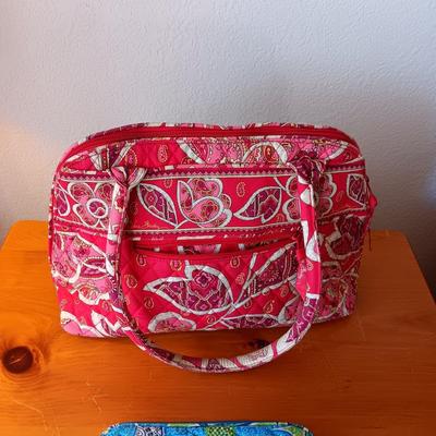 A PURSE AND KINDLE/TABLET BAG BY VERA BRADLEY