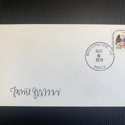 Paul Zorner signed first day cover
