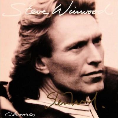 Steve Winwood signed "Chronicles" album 