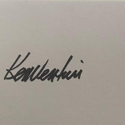 World Golf Hall of Fame Ken Venturi original signature