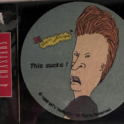 Beavis and Butthead coaster set