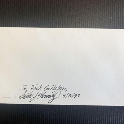 Space Shuttle Scott Doc Horowitz signed first day cover