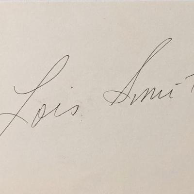East of Eden Lois Smith signed photo