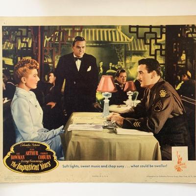 The Impatient Years original 1944 vintage lobby card