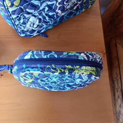 2 VERA BRADLEY BAGS AND A TRAVEL ORGANIZER