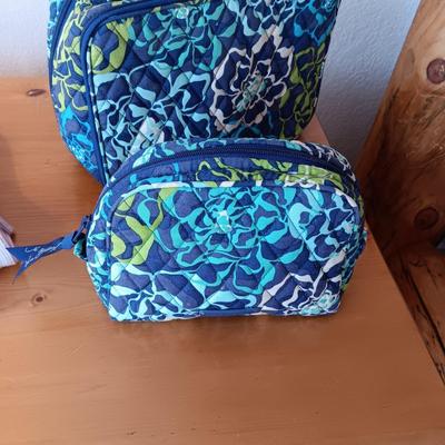 2 VERA BRADLEY BAGS AND A TRAVEL ORGANIZER