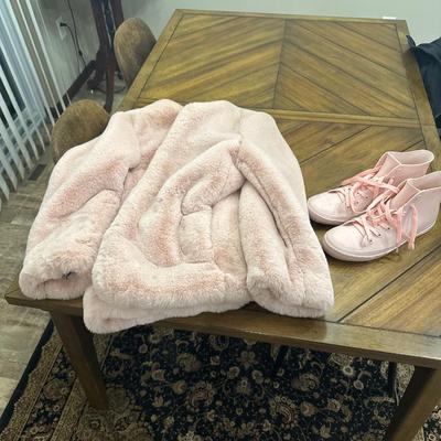 Coat and shoes