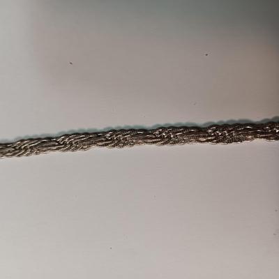 STERLING SILVER CHAIN NECKLACE