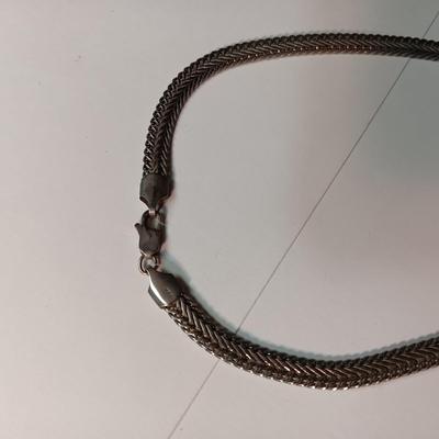STERLING SILVER CHAIN NECKLACE