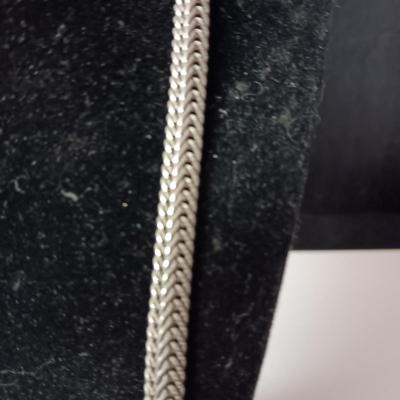 STERLING SILVER CHAIN NECKLACE