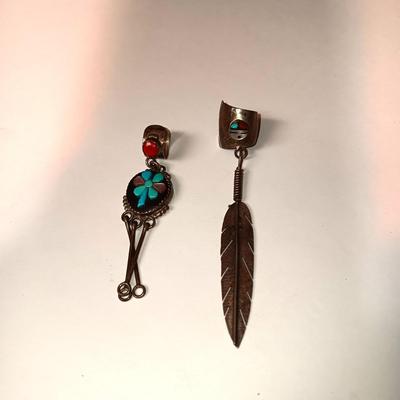 TURQUOISE EAR CUFFS