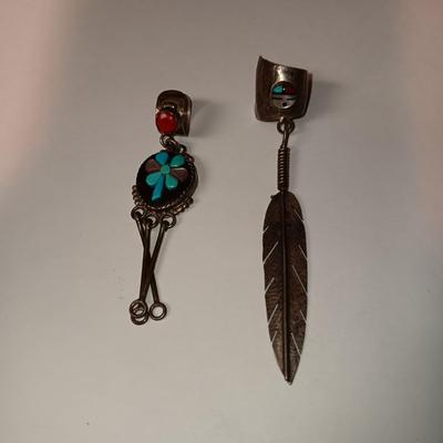 TURQUOISE EAR CUFFS