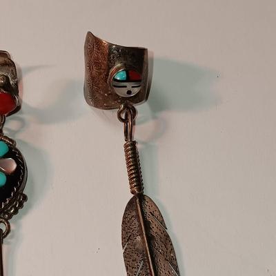 TURQUOISE EAR CUFFS