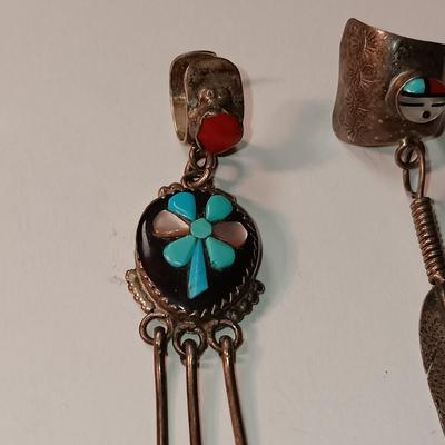 TURQUOISE EAR CUFFS
