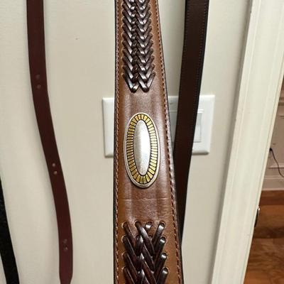 Men’s Leather Belts including Columbia, Fossil and More!