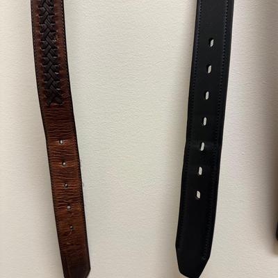 Men’s Leather Belts including Columbia, Fossil and More!