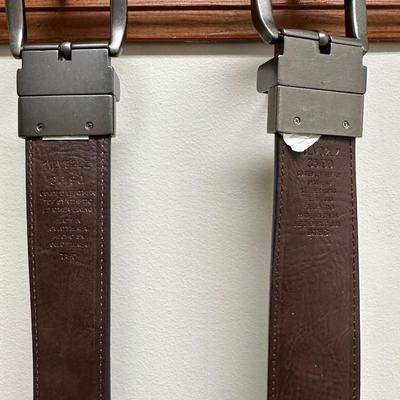 Men’s Leather Belts including Columbia, Fossil and More!