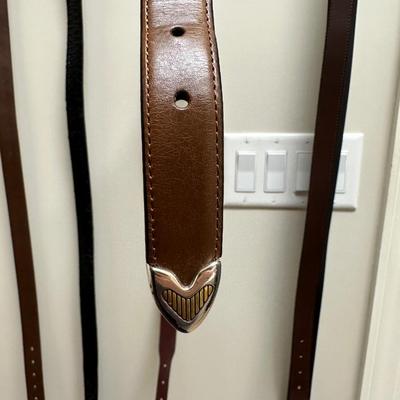 Men’s Leather Belts including Columbia, Fossil and More!