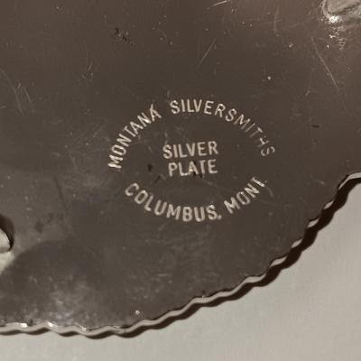 LIKE NEW MONTANA SILVERSMITHS BELT BUCKLE