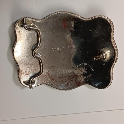 LIKE NEW MONTANA SILVERSMITHS BELT BUCKLE