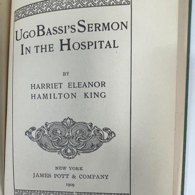 2 Antique Books - The Hospital for Broken Resolutions & The Secret of Being Happy